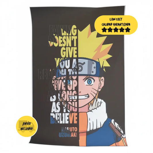 Póster Naruto 2D | Edición Alternativa Anime