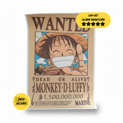 Póster One Piece 2D | Edición Alternativa Anime