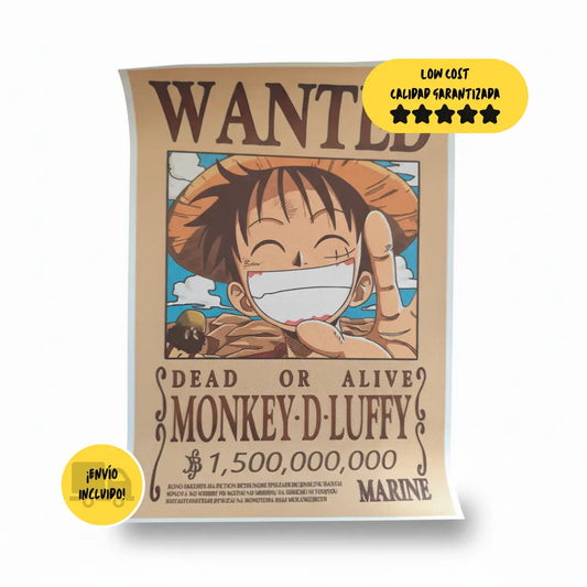 Póster One Piece 2D | Edición Alternativa Anime