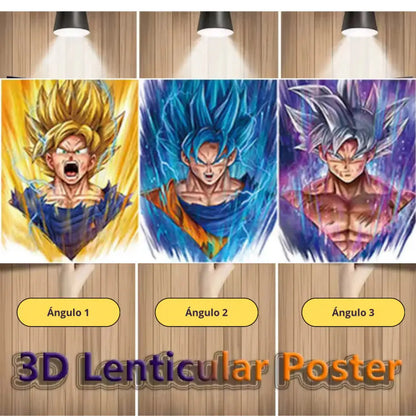 Póster Anime 3D
