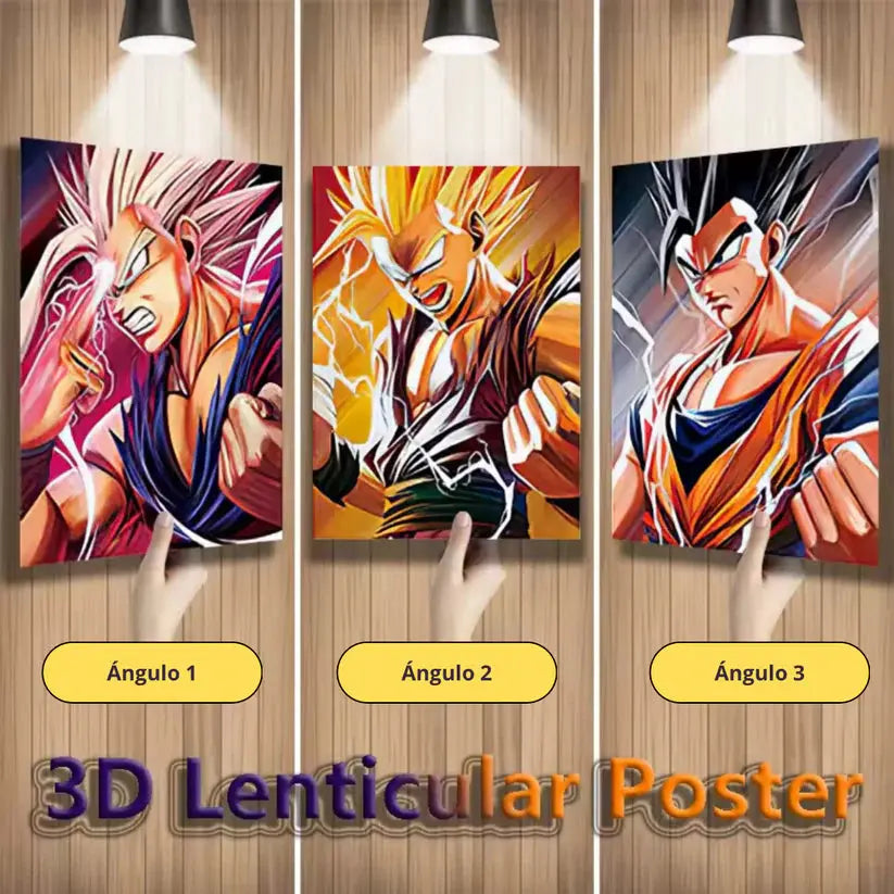 Póster Anime 3D