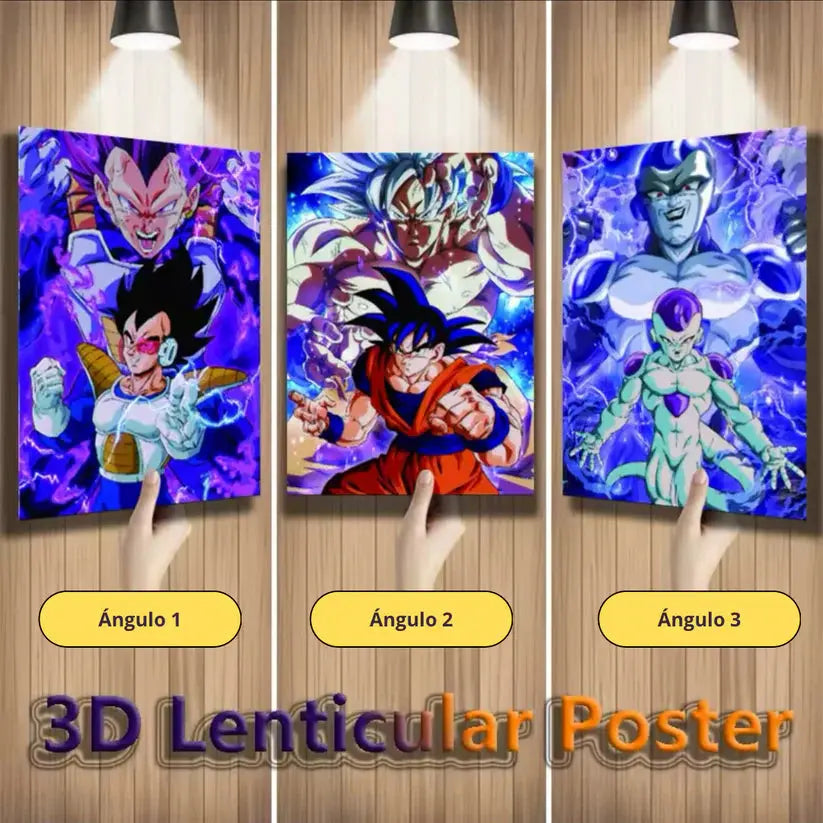 Póster Anime 3D