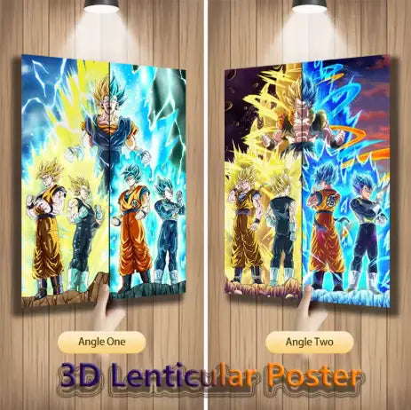 Póster Anime 3D