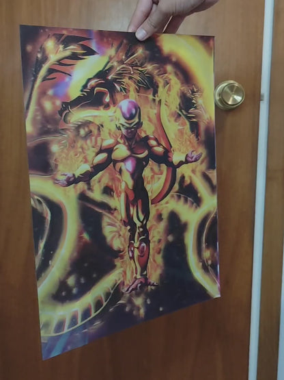 Póster Anime 3D